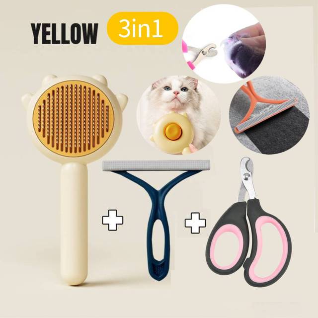 Self Cleaning Cat Grooming Kit